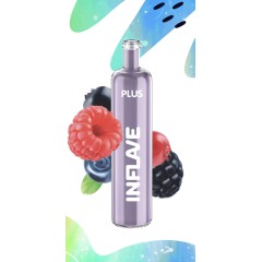 Электронная сигарета Inflave Plus 2200 затяжек Ягодный Микс